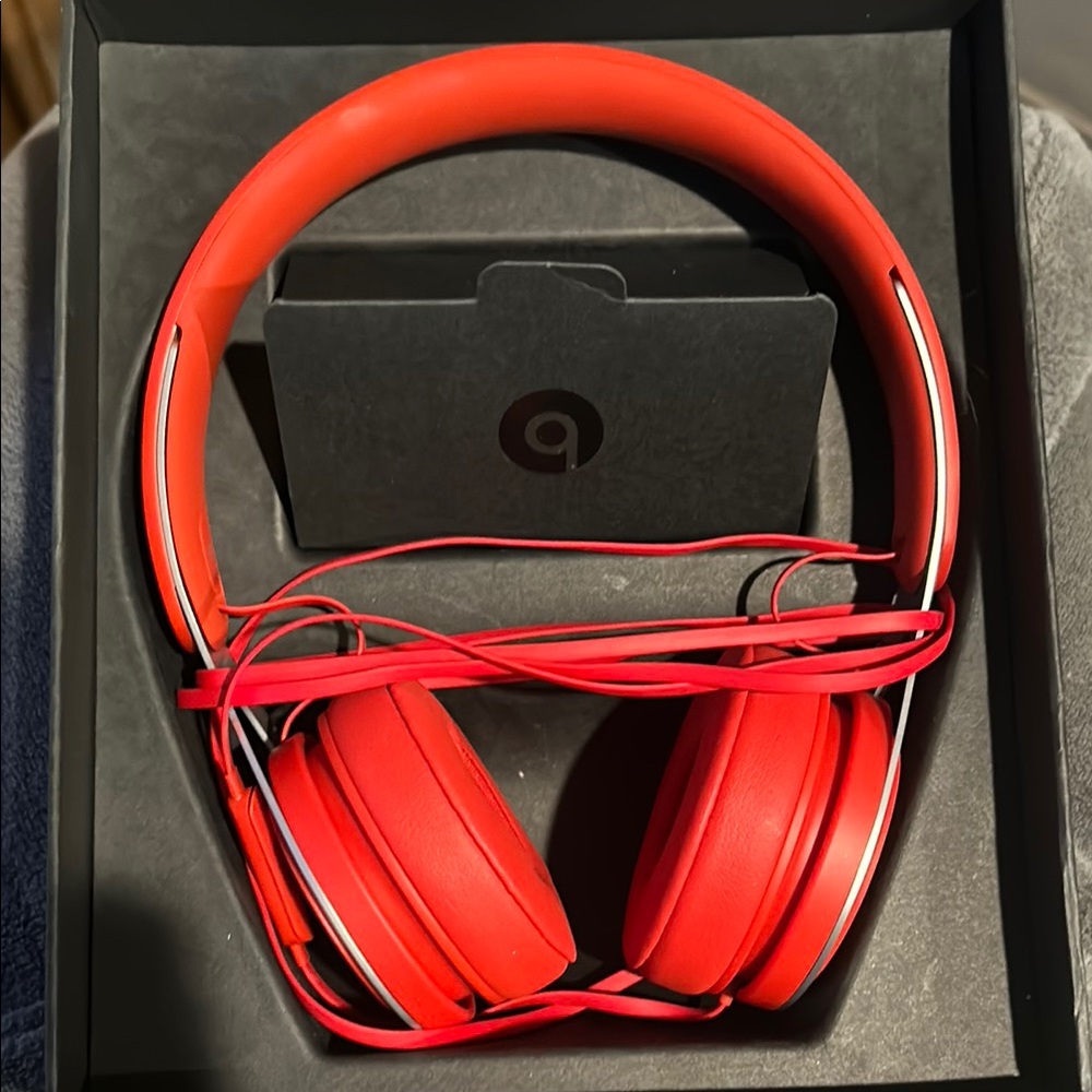 Beats by Dre Red Headphones